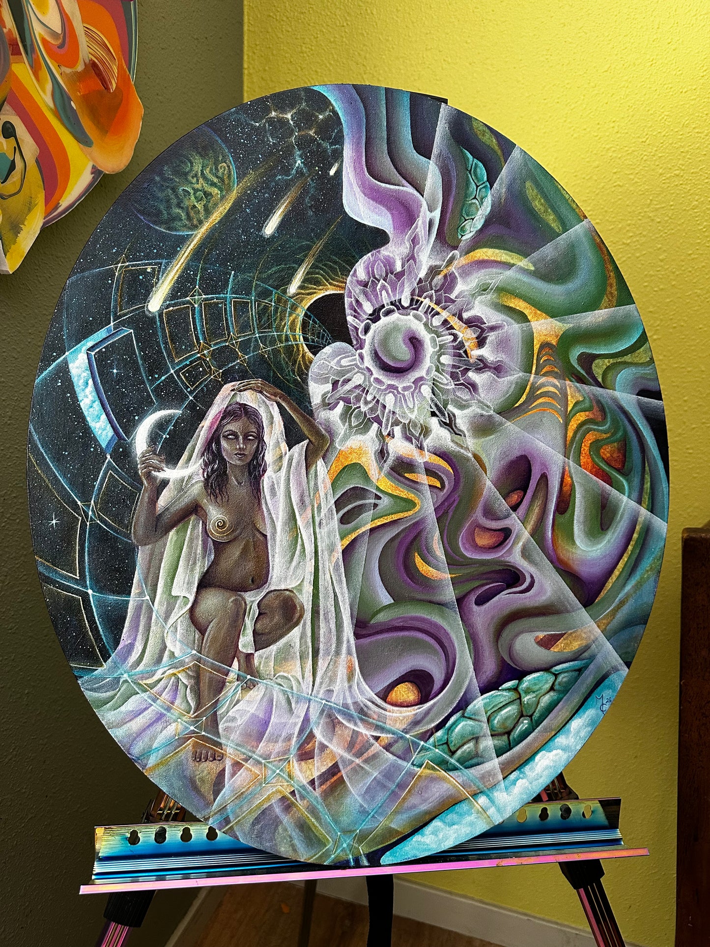 Veil of Light Original Painting