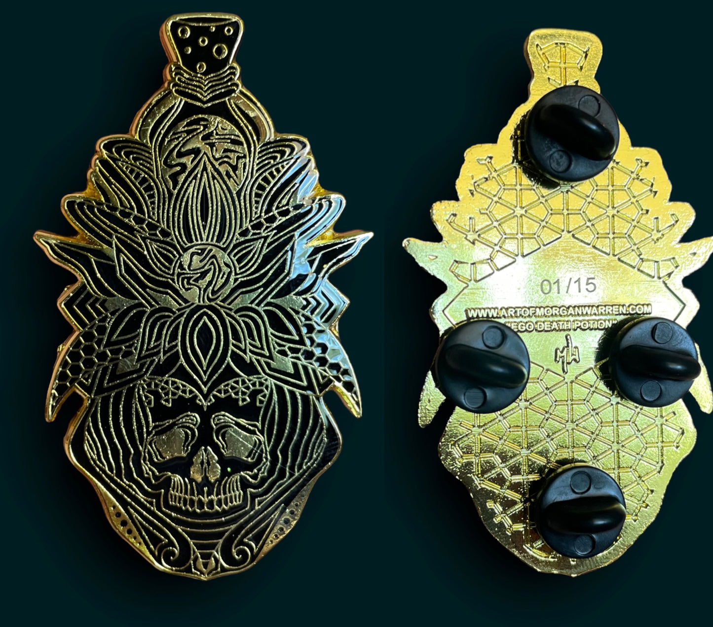 Ego Death Potion soft enamel Pin