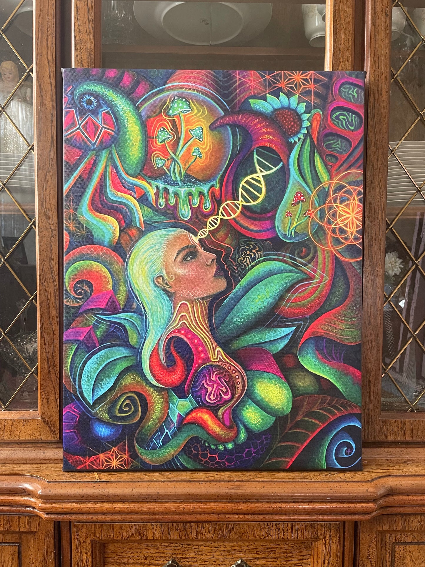 Mother Gaia Canvas Prints