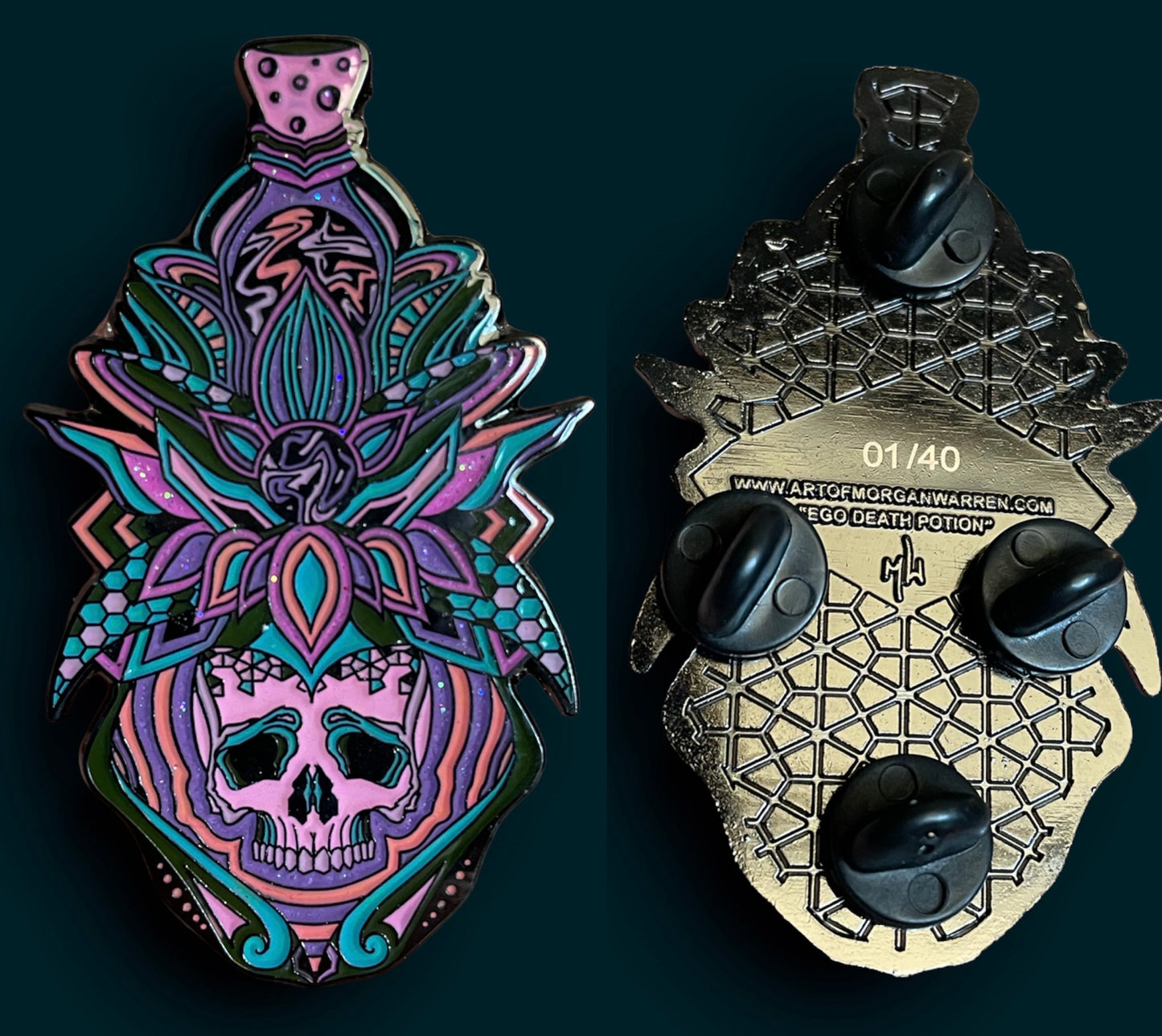 Ego Death Potion soft enamel Pin