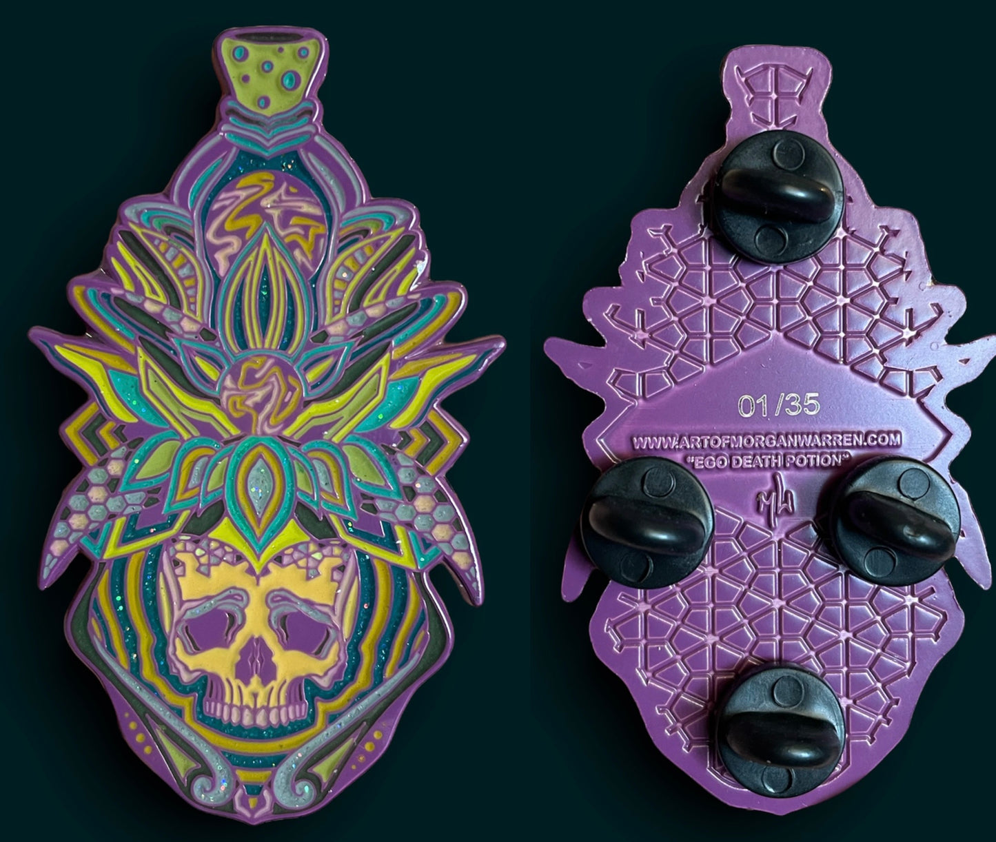 Ego Death Potion soft enamel Pin