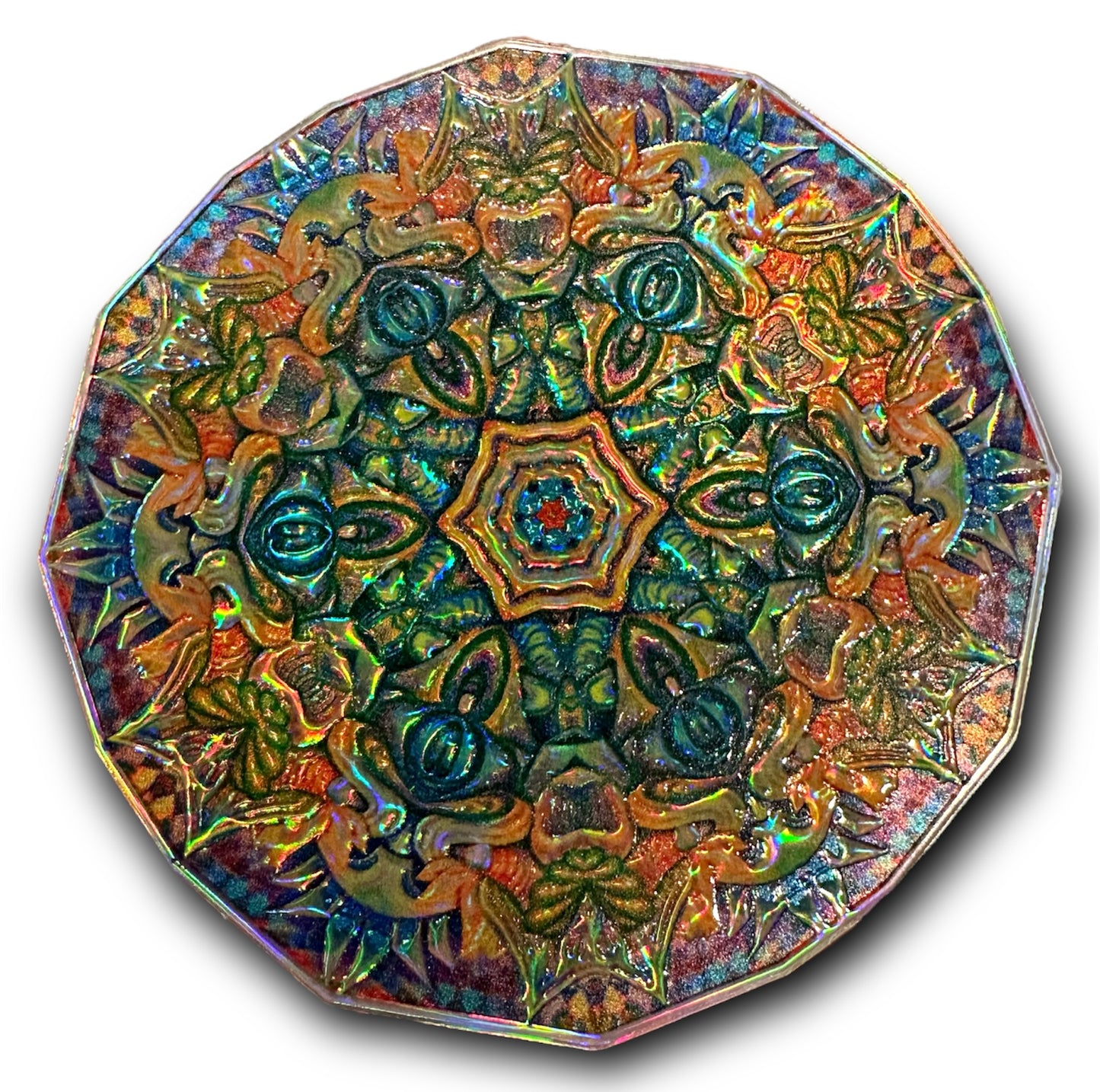 Mandala Holographic Sticker
