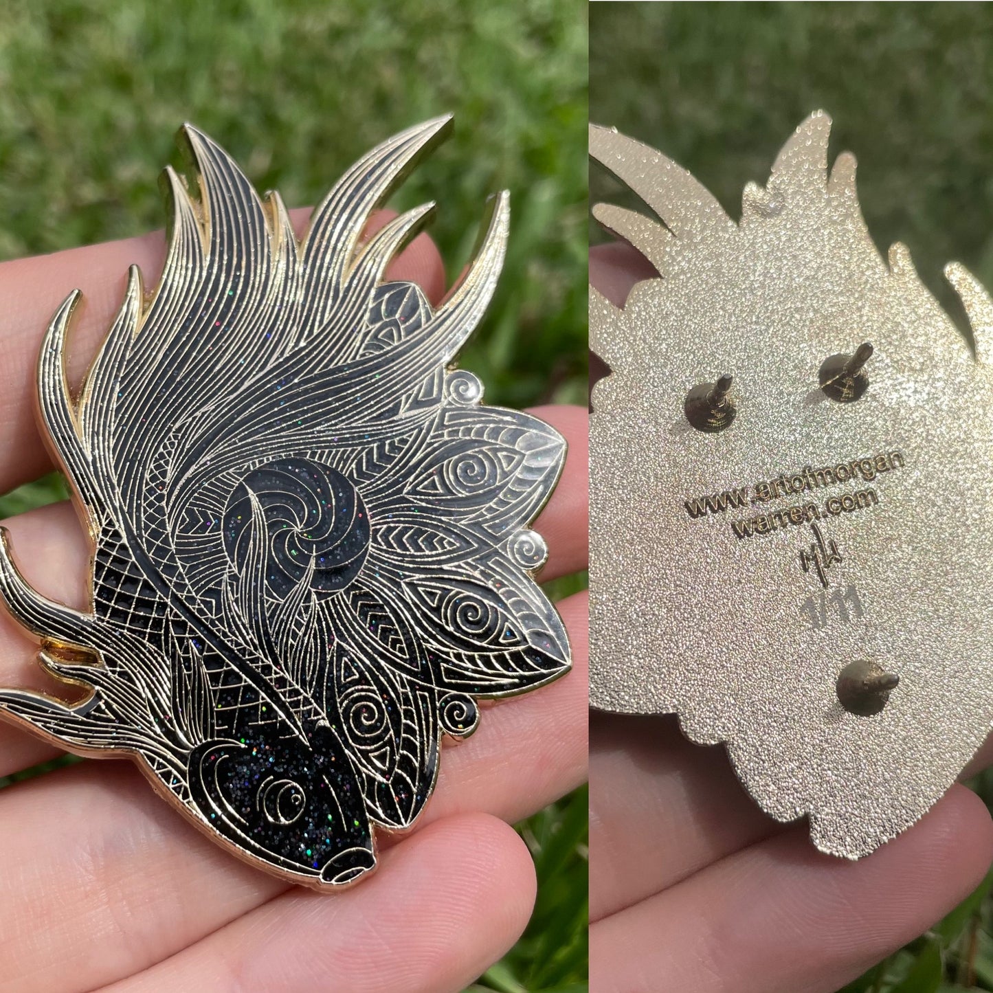 Swimming Through Time Soft Enamel Pin