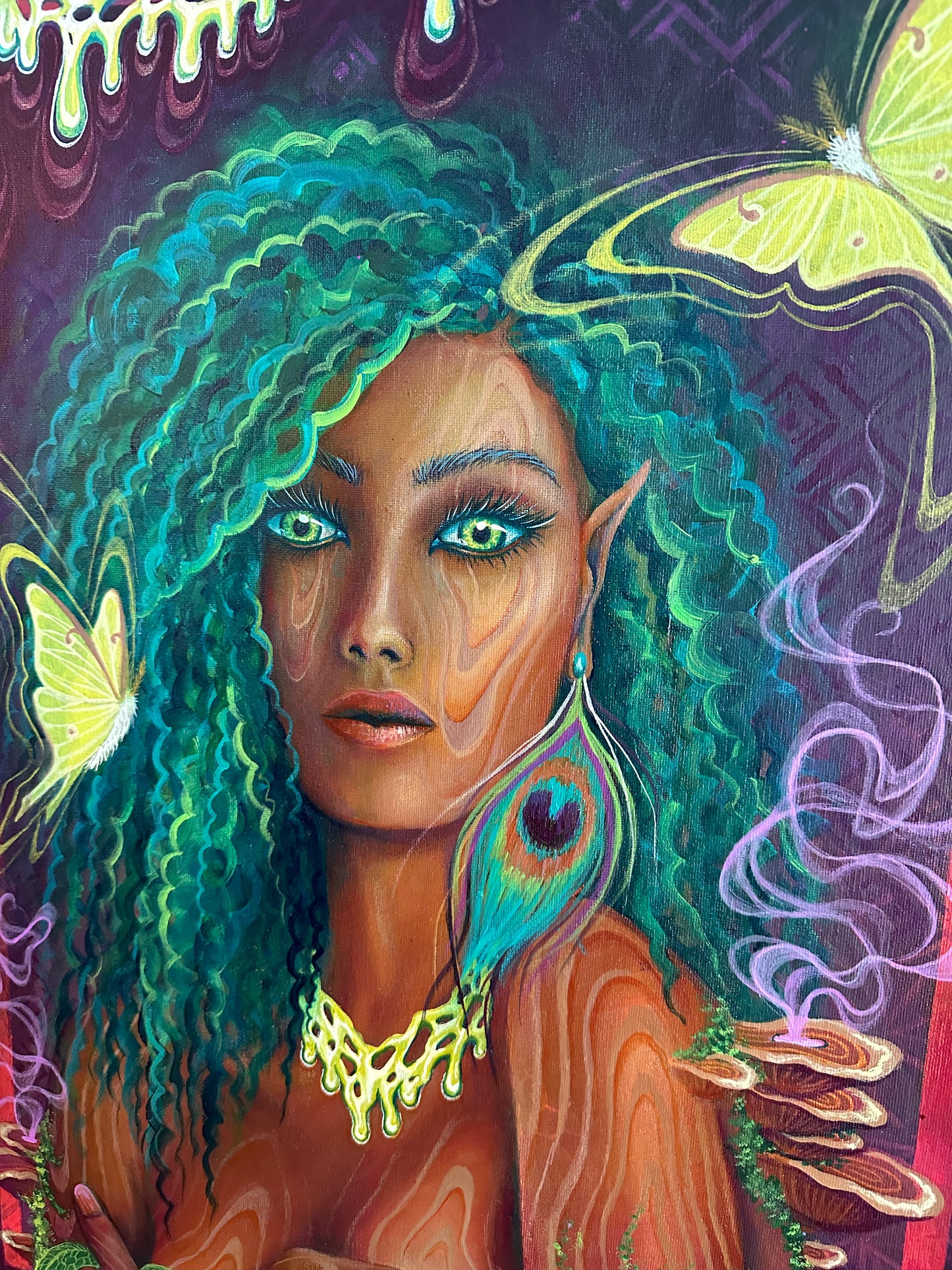 Forest Enchantress Original Painting