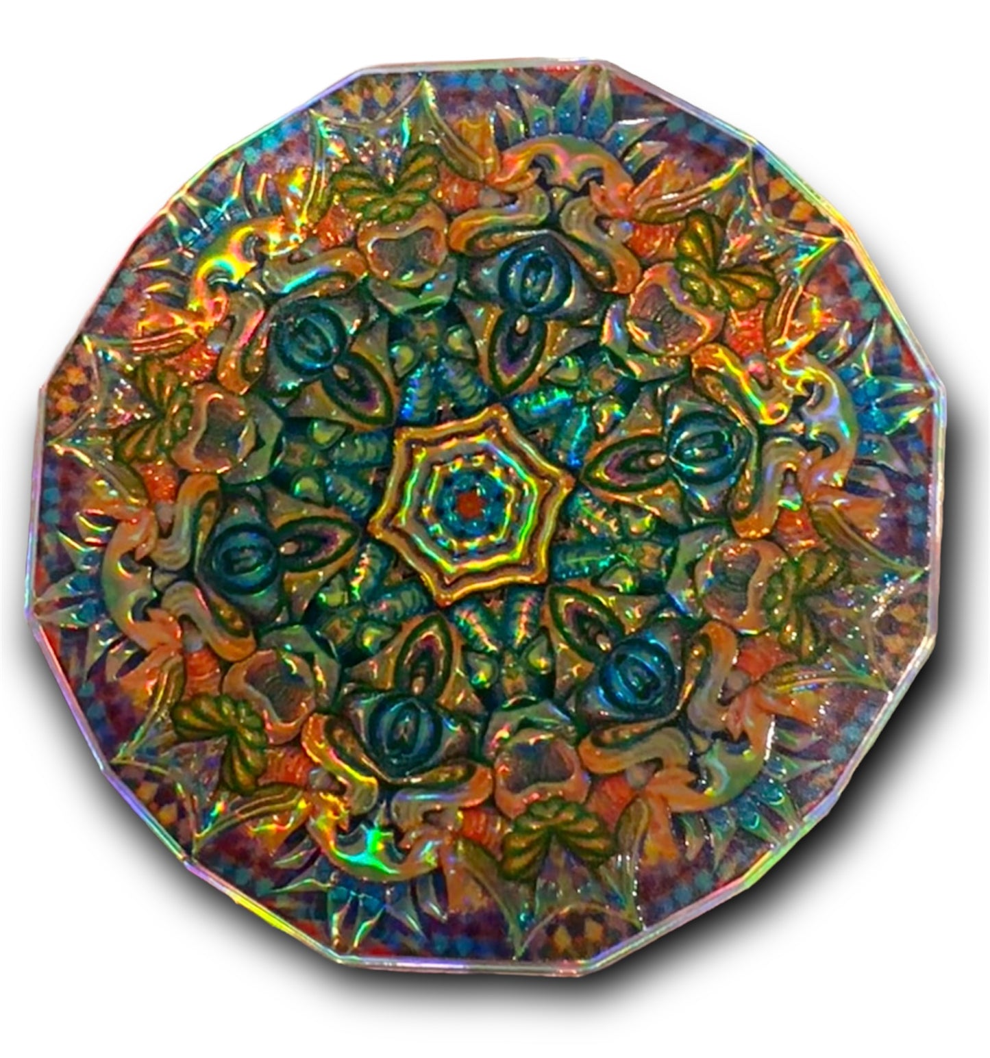 Mandala Holographic Sticker