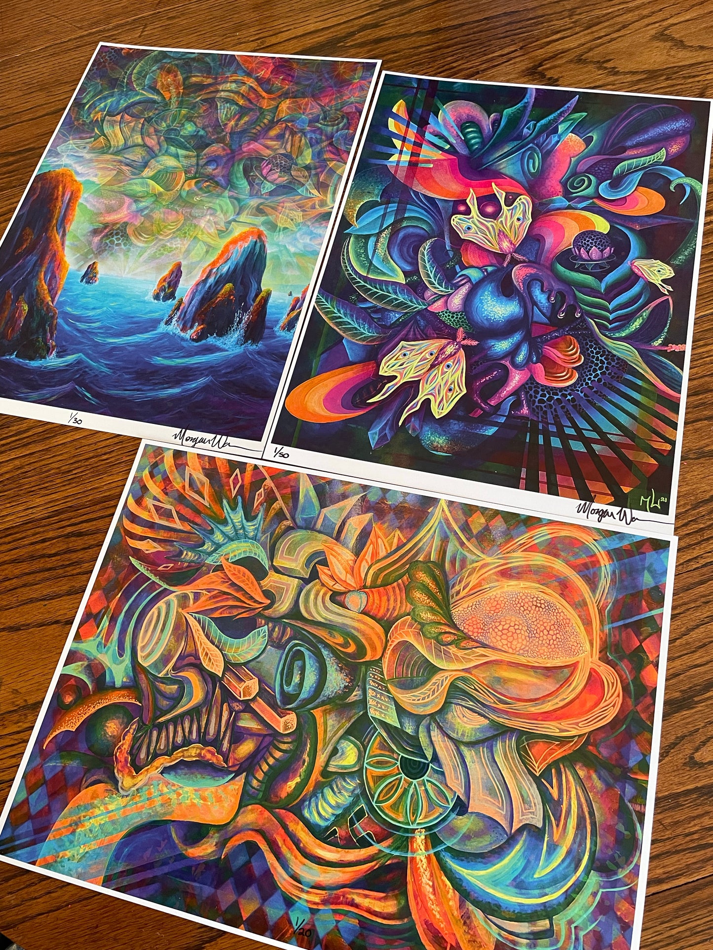 Holographic Limited Edition Prints