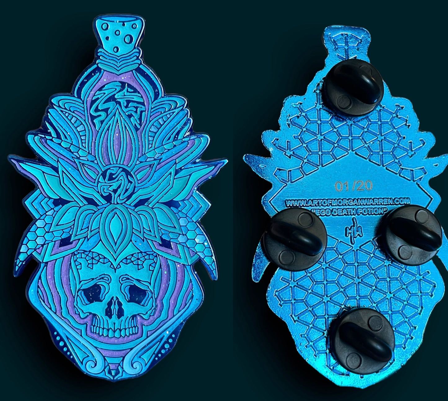 Ego Death Potion soft enamel Pin