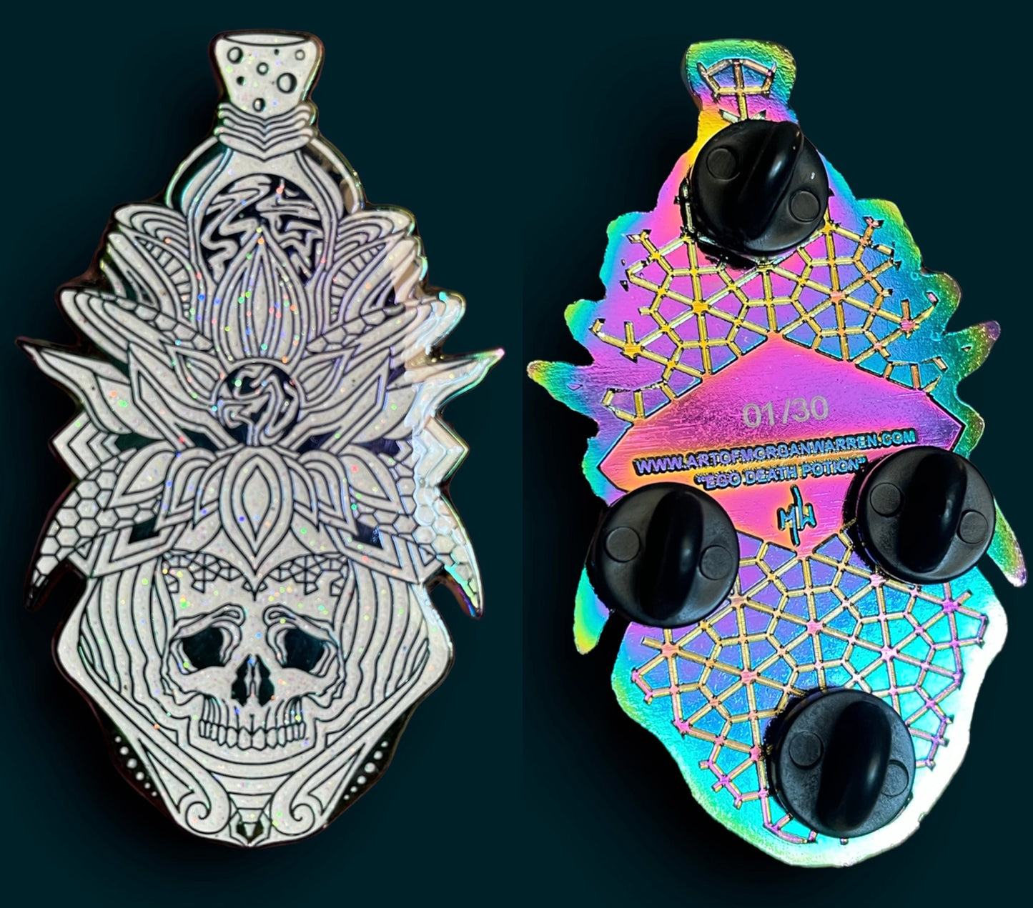 Ego Death Potion soft enamel Pin