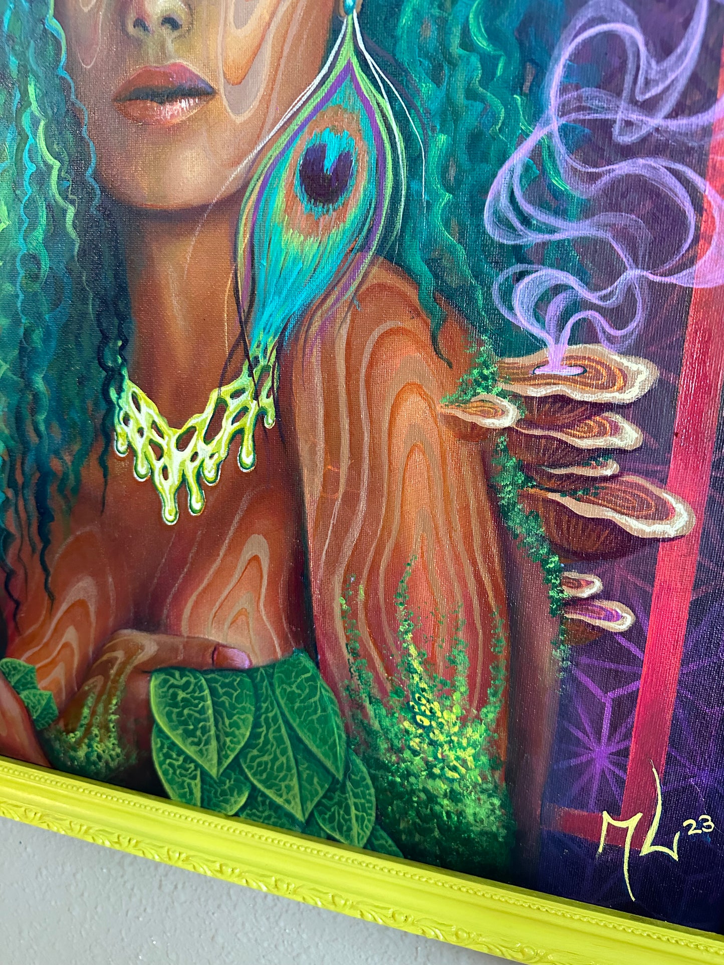 Forest Enchantress Original Painting