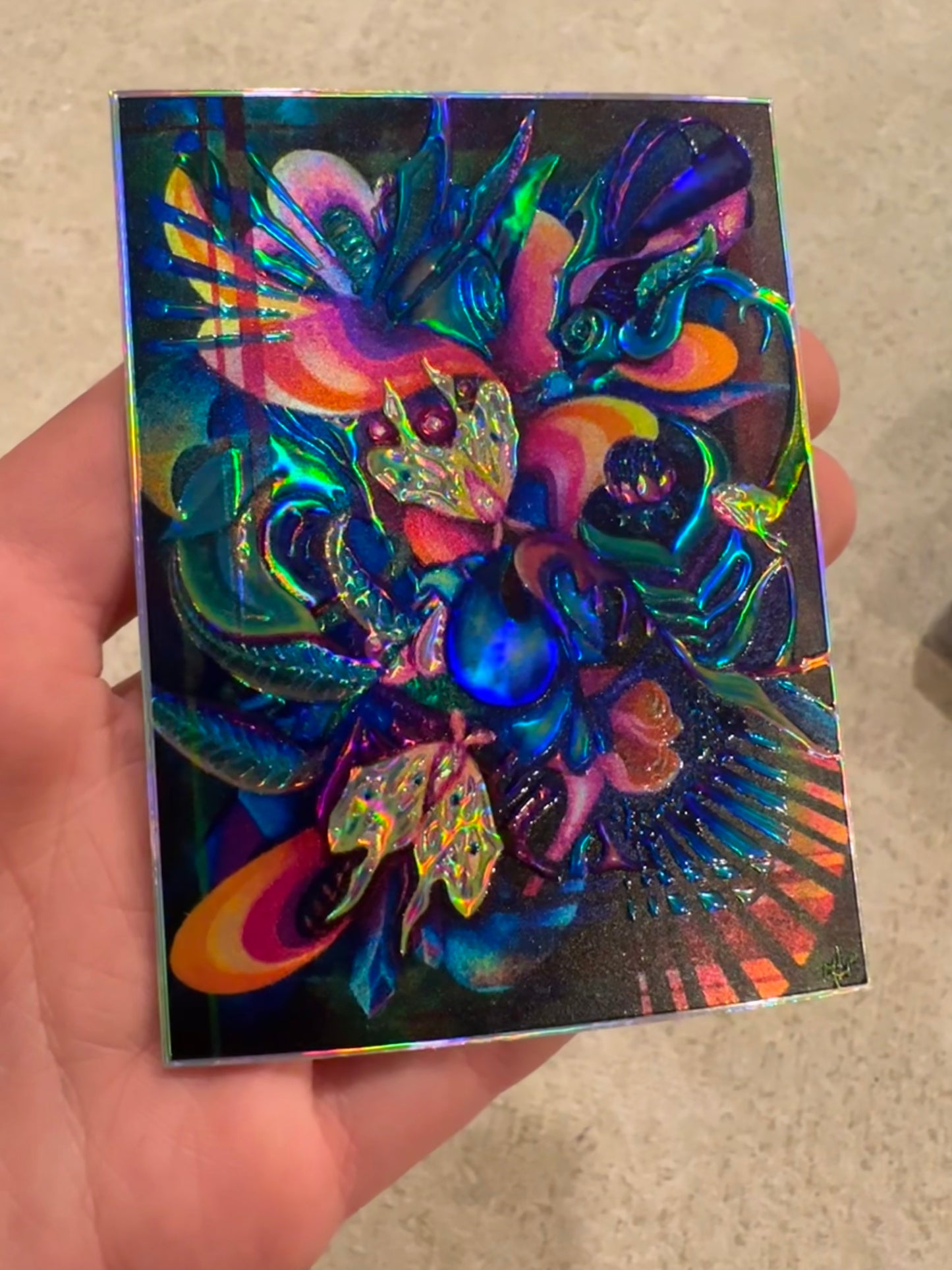 Lunar Trinity Holographic Sticker