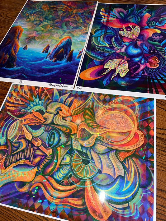 Holographic Limited Edition Prints
