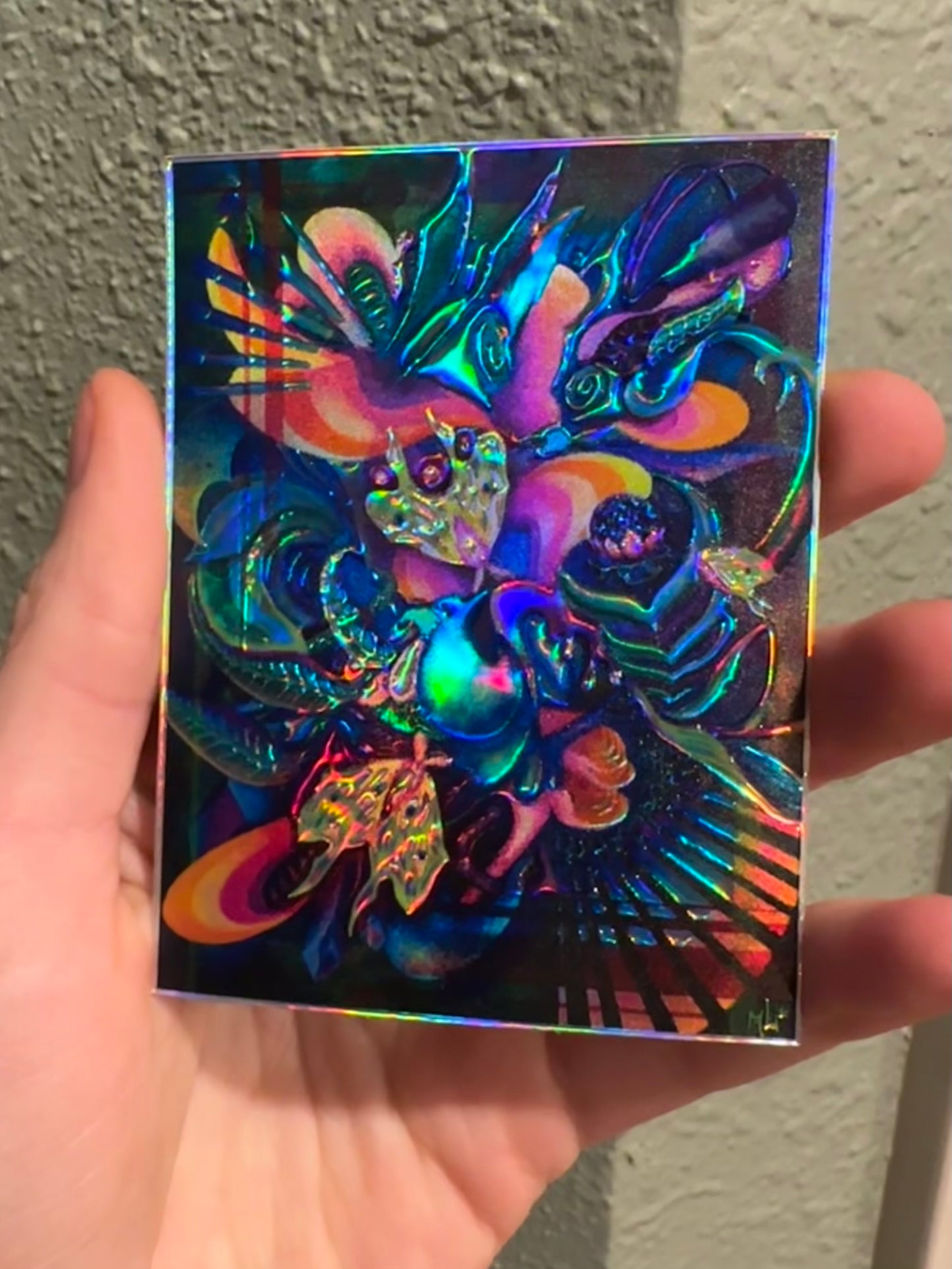 Lunar Trinity Holographic Sticker